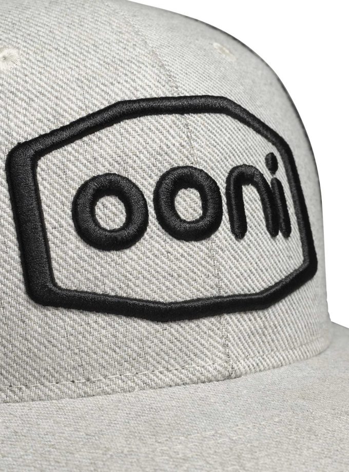 Ooni Logo Gray & Black Mesh Snapback